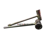 Oxygen Acetylene Propane Bottle Dual-purpose Wrench Angle Valve Switch Bottle Opener Gas Cylinder Three-purpose Wrench 1