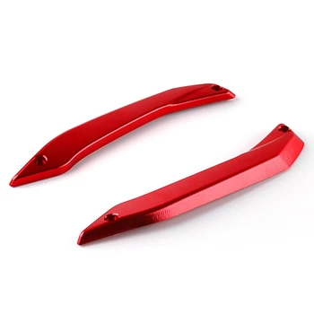 

Motorcycle CNC Windsn Bracket Bars Windshield Deflector Guard Decoration Cover for Yamaha XMAX 125 250 300 400,RED