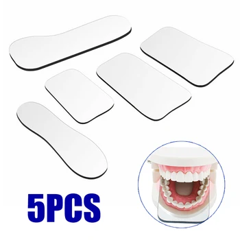

5pcs/set Dental Double Side Orthodontic Reflector Intra-oral Photography Mirrors Reflector for Orthodontic Taking Photo