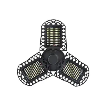 

E27 LED Folding Garage Light Deformation Adjustable Angle High Bay Light Industrial LED Garage Light For Garage Workshop