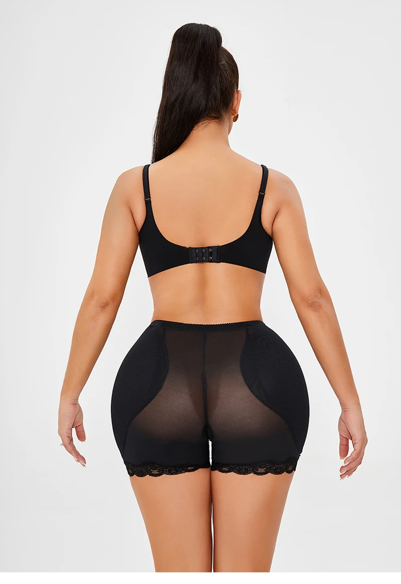 tummy control shapewear Women Body Shaper Panty Sexy Butt Lifter Side Padded Panties Lace Fake Ass Corset Plus Size Shapewear Slimming Underwear Big Hip tummy tucker for women