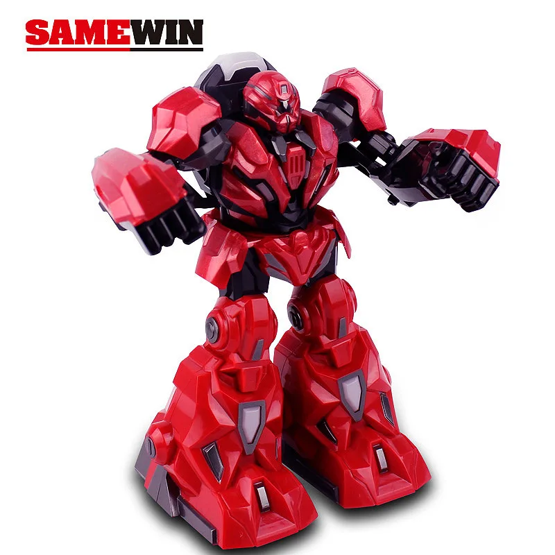 

2.4G Boxing Remote Control Battle Robot Toys Parent And Child Interactive Remote Control Toy with Light And Voice Robot