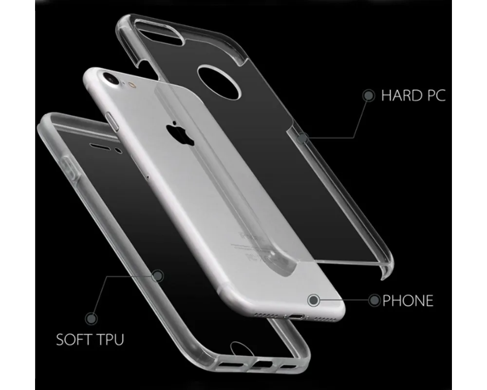 Full transparent Pc + Tpu Body 360 ° case for Samsung Galaxy S10 | Мобильные телефоны и аксессуары