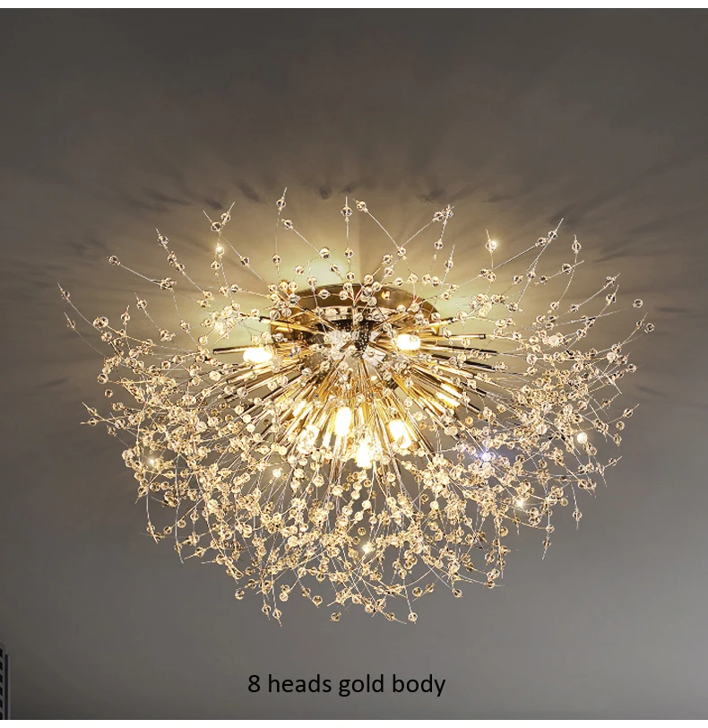 vintage chandelier Modern Crystal Chandelier Ceiling Lighting For Living Room Bedroom Kitchen Chandeliers Indoor Lustre G9 LED Lights Fixture Lamp dining room chandeliers