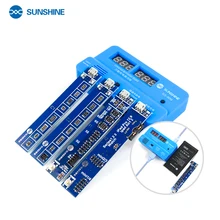 Sunshine SS-909 V6.0 Universal Battery Activation Board Quick Charge Maintenance Line For Iphone Android Repair Test Board Tool