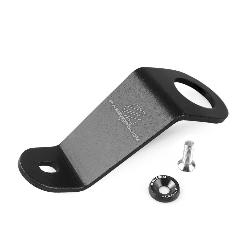 Car Radiator Bracket Aluminum Radiator Stay Bracket Bolt Kit Universal Fit for 92-95 Honda Civic EG Car Water Tank Radiator Support Button RS-HR002