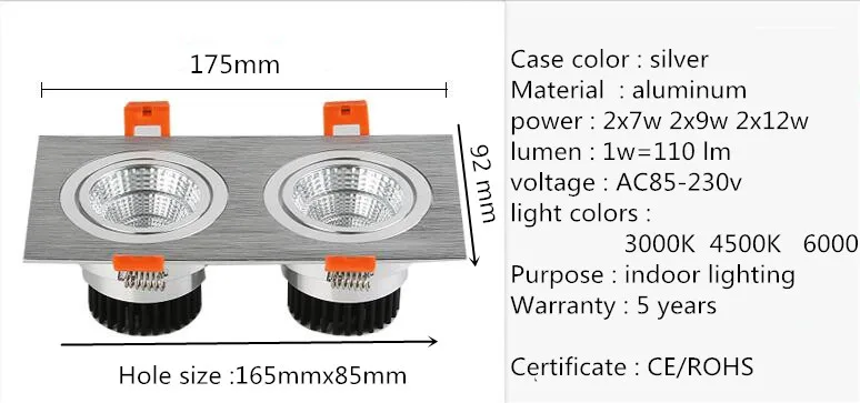 Super-Bright-LED-Recessed-Ceiling-Lamp-Square-Downlight-COB-7W-12W-24W-36W-LED-Spot-light (2)