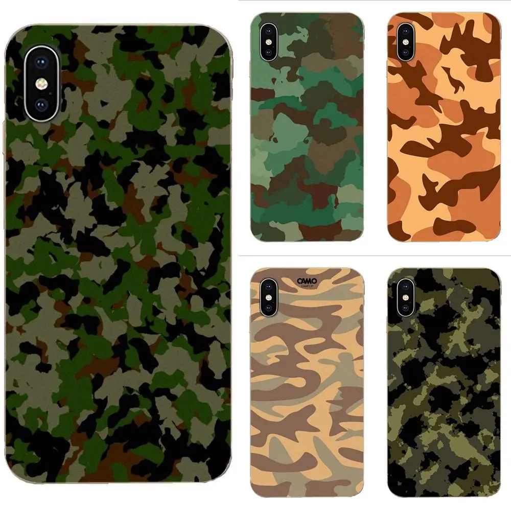 Камуфляжный военный армейский чехол для Xiaomi Redmi Note 8 8A 8T 10 K30 5G Pro Motorola G G2 G3 G4 G5 G6 G7 Plus