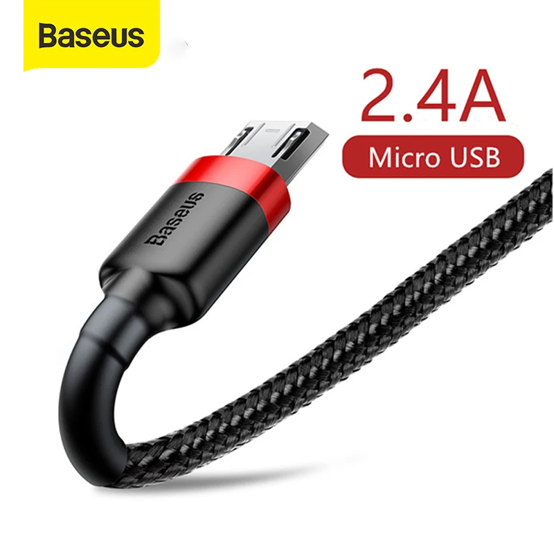 Кабель Baseus Micro Usb для зарядки Xiaomi Redmi Note 5 Pro Samsung S7 Android мобильный телефон кабель и