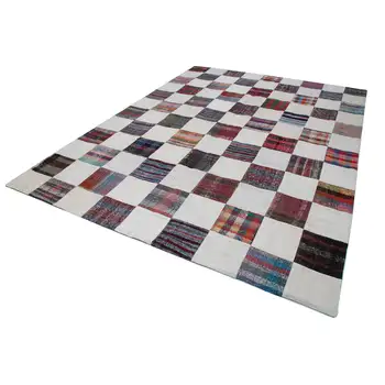 

263x355 Cm Multicolor Handmade Rugs Patchwork Rug-9x12 Ft