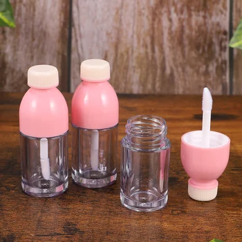 

1 Bag/10pcs Small Lip Gloss Bottles Plastic Transparent Empty Lip Gloss Tube Lip Glaze Bottles Empty Lip Gloss Containers for Wo