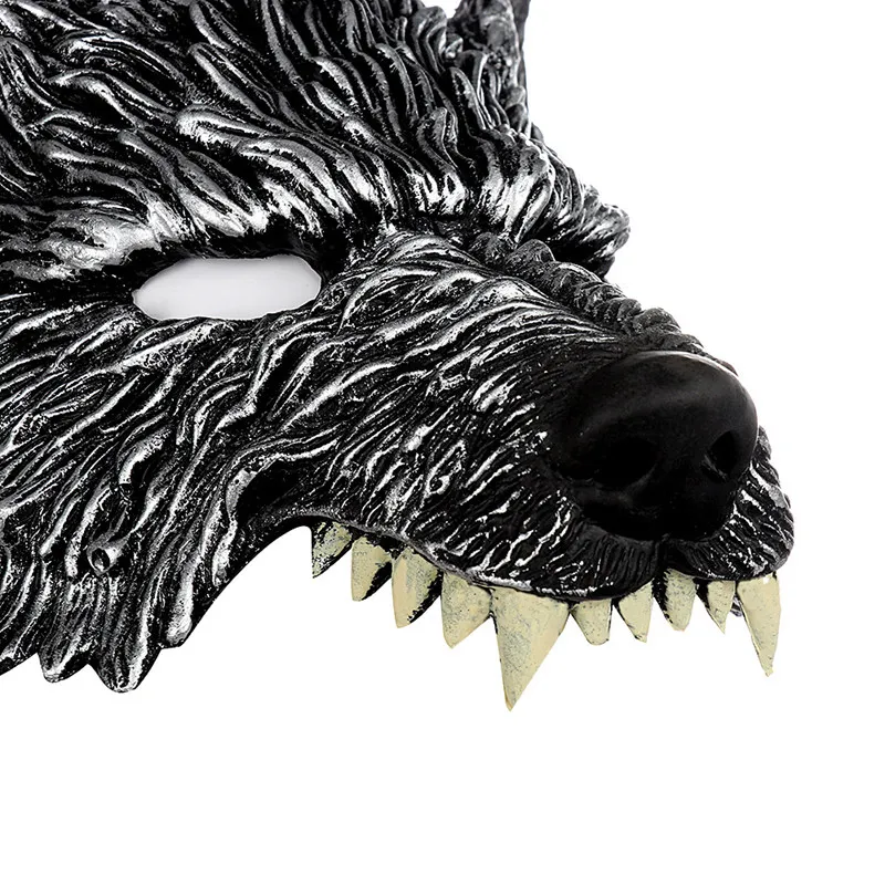 gnhyll new wolf mask werewolf mask cosplay animal head halloween