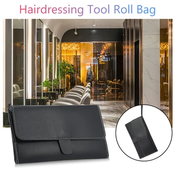 

Hairdressing Tool Roll Bag Traveling Scissor Bag Salon Scissor Roll Bag Portable Carry Bag Products for Hair Salon