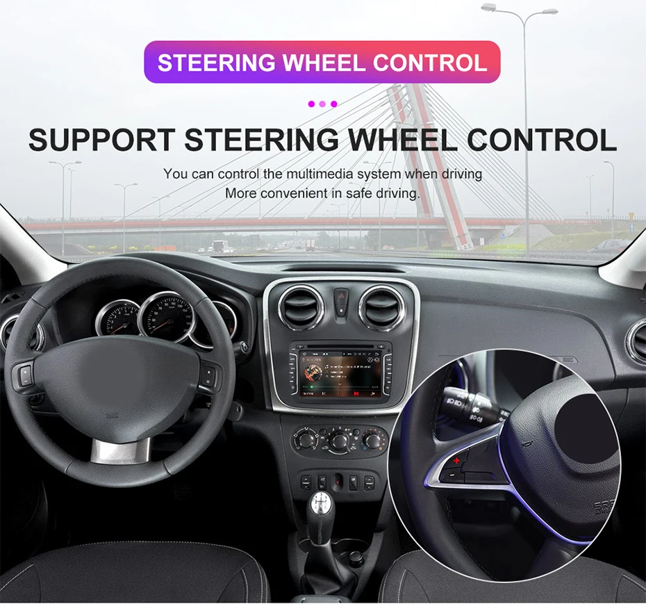 Flash Deal Android 9.0 Car Multimedia Player GPS for Renault Megane 8 Core RAM 4 GB DSP Auto Audio Radio 2 Din FM Central Headunit Monitor 10