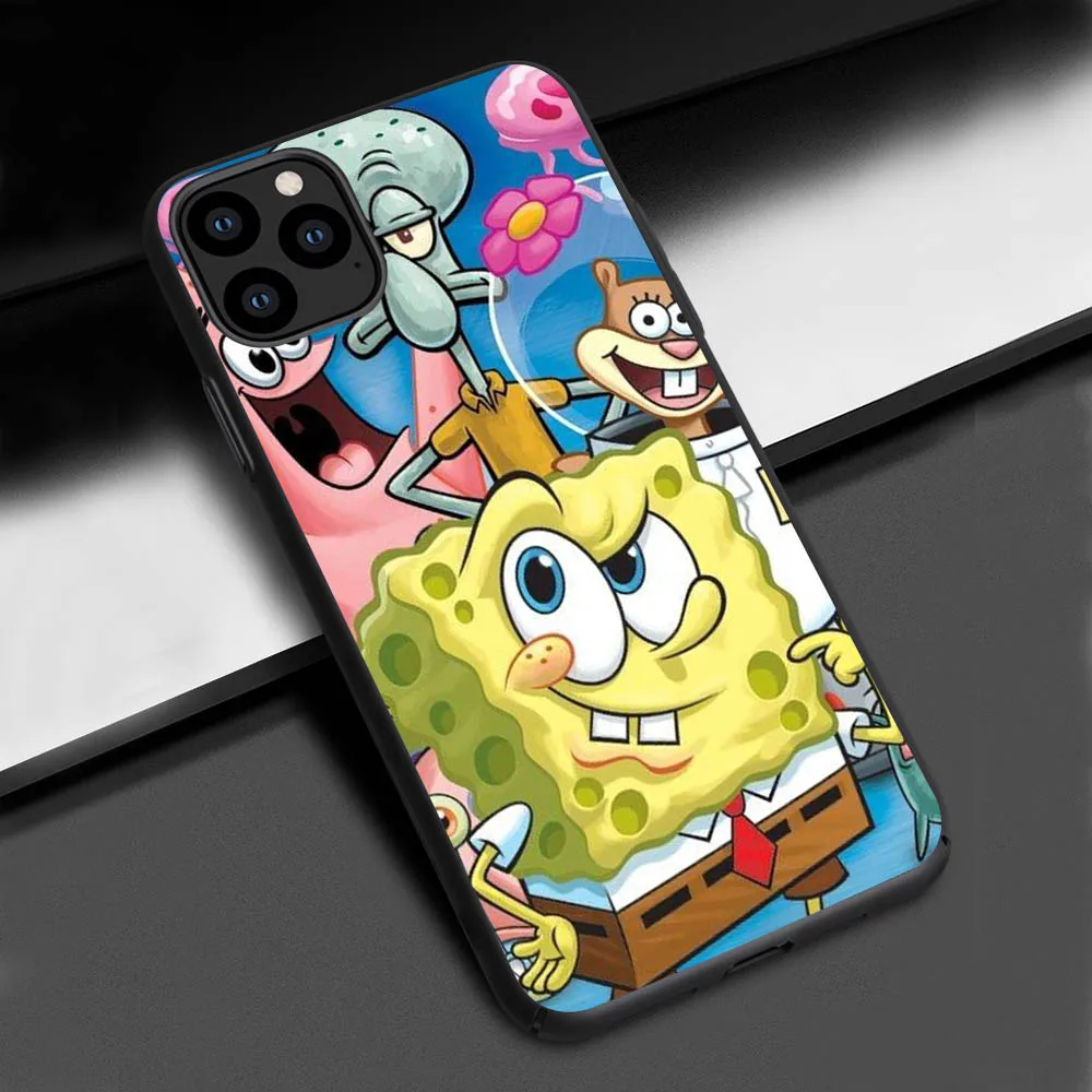 Funda for Case iPhone 11 SpongeBob cover for Case iPhone XS Max XR Phone Case for iPhone 6 7 8 Plus SE 11 Pro Max X 5S SE 6 CASE Funda for Case iPhone 11 SpongeBob cover for Case iPhone XS Max XR Phone Case for iPhone 6 7 8 Plus SE 11 Pro Max X 5S SE 6 CASE