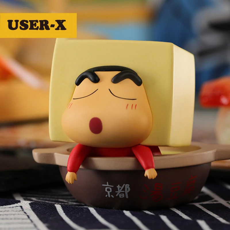 USER-X Crayon Shinchan глухая коробка серия ингредиентов аниме kawaii красивые куклы игрушки