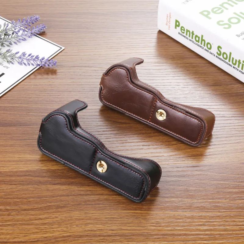 PU Leather Camera Bag Suitable For Canon E0S M6 EOS M50 E0S M200/M10