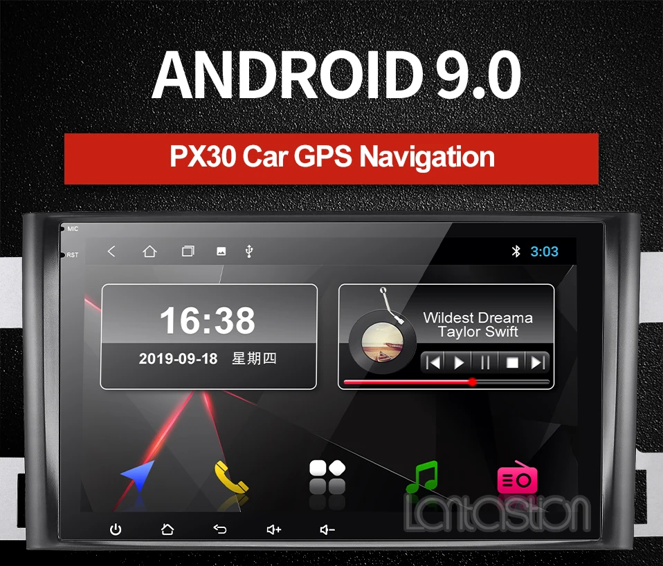 2+ 32G Android 9,0 Автомобильный gps 2 DIN dvd-плеер для Suzuki Grand VITARA 2007-2013 gps Multimdeia автомобильный навигатор Автомобильный видео плеер gps