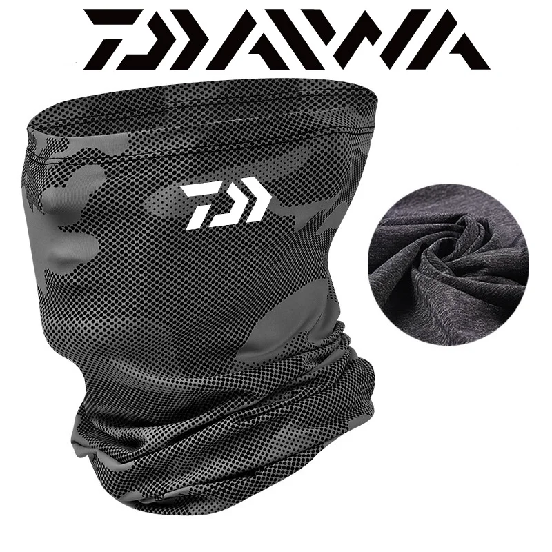 Daiwa Spring Fishing Scarf Bandana Windproof Outdoor Riding Sky Ice Cycling Magic Face Mask Dust-proof Hiking | Спорт и развлечения