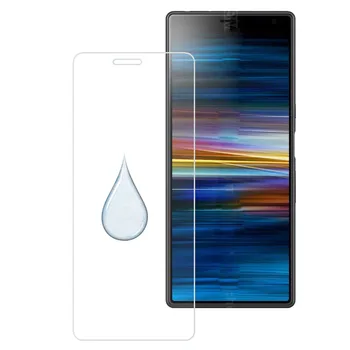 

100pcs/lot For Sony Xperia 10 plus L2 XZ3 Crystal Tempered Glass Screen Protector For Sony Xperia XZ2 Compact XZ2 Premium