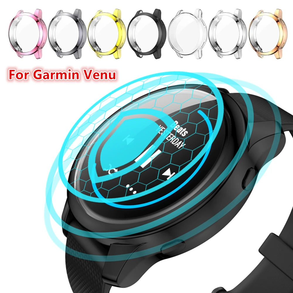 

Защитный чехол из ТПУ для Garmin CAME, чехол для часов, защита от падения, полная защита экрана, мягкий чехол с покрытием для Garmin CAME, рамка для чехла