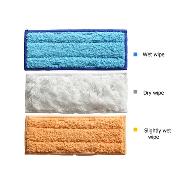 

3PCS/Set Wet/Damp/Dry Mopping Pads Mop Cloth for iRobot Jet 240 241 Mopping Machine Spare Parts
