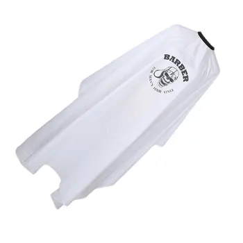 

1PC White Hairdressing Cape Hair Cutting Apron Cloak Hair Treatments Gown for Adults Barber Shop Home