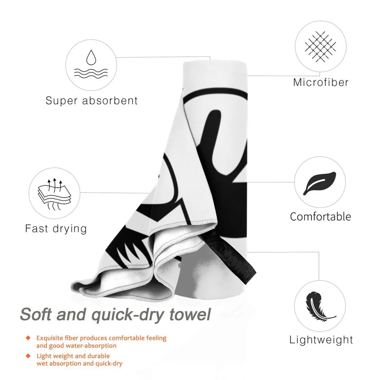 Fox Mtb Quick Dry Towel Gym Sports Bath Portable Edm Dj Disc Jockey Ultra Ocean Kygo Music Kyrre G?rvell Dahll Firestone