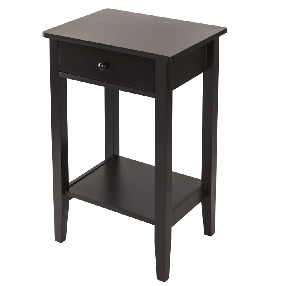 

Two-layer Bedside Table High Quality Bedroom Bedside Cabinet Fashion Coffee Table with Drawer Coffee Home Furniture