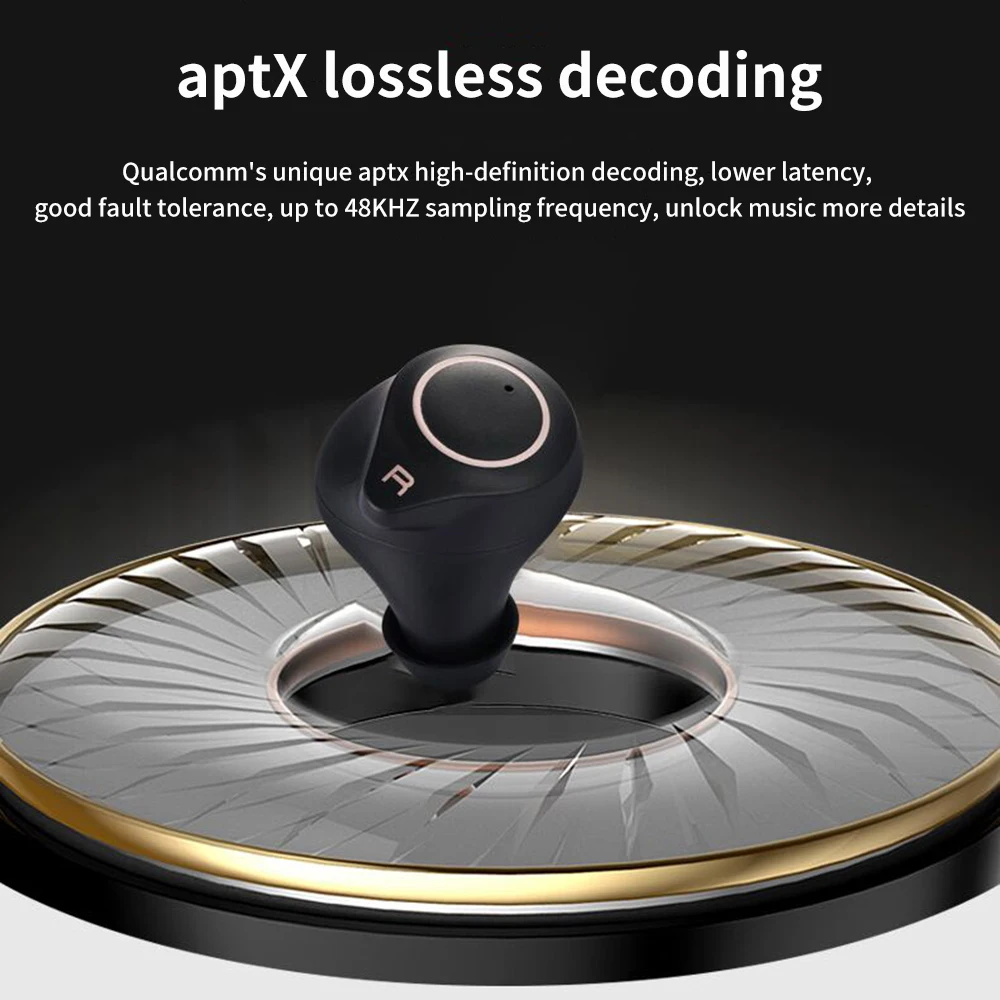 W1 TWS Earbuds Wireless Bluetooth 5.0 Earphone HiFi Sport Headphone Support AptX HD Funcl AI with Mic Headset For iphone Xiaomi