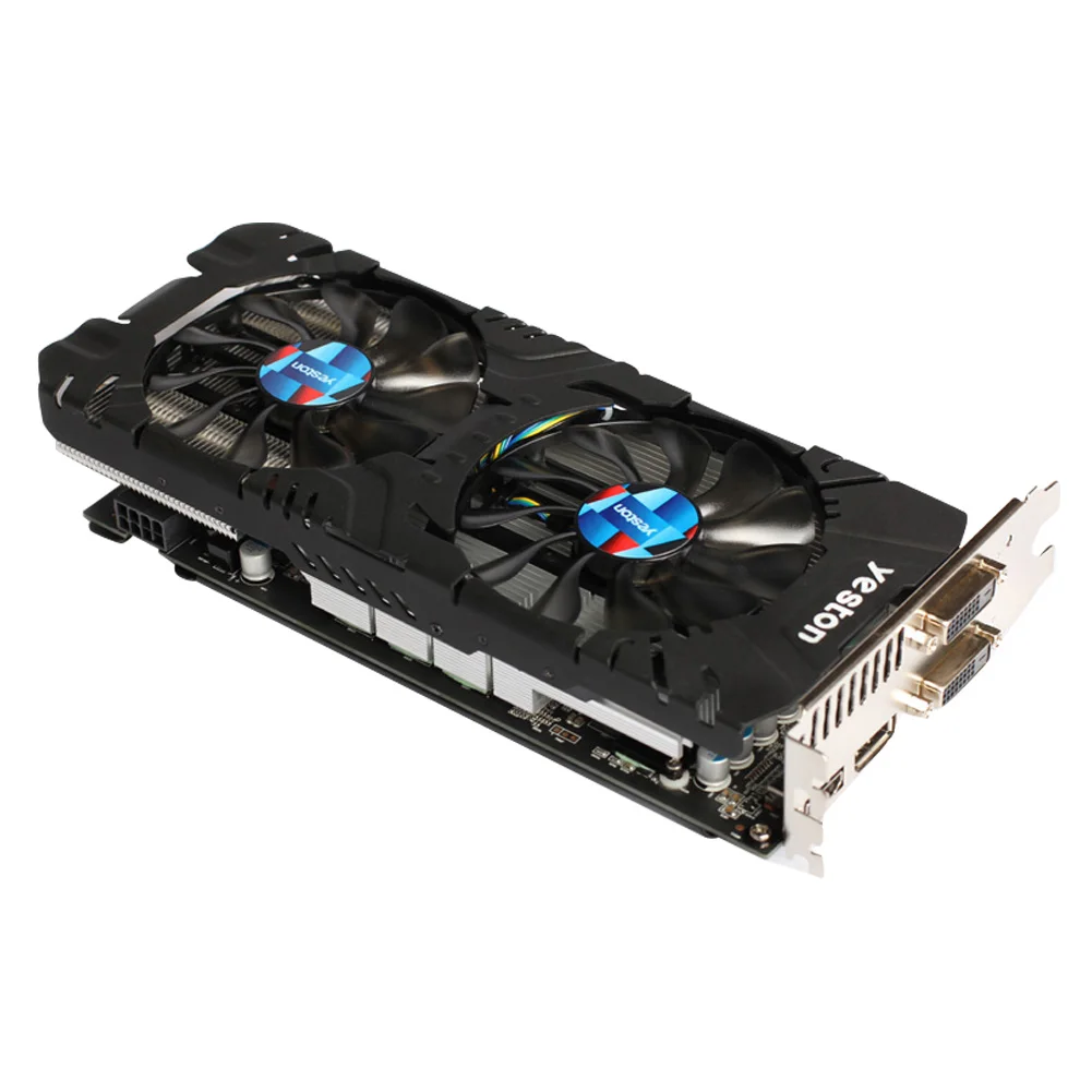 Видеокарта Yeston Radeon Gaming PC RX 580 GPU 4 ГБ GDDR5 256bit видеокарты Поддержка сигнала от DVI/HDMI PCI-E X16 3,0