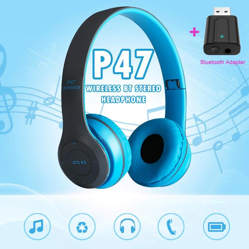 WirelessTV Headphones HiFi bluetooth headset Deep Bass Wireless Headphone with Transmitter Stick For TV Computer Phone | Электроника