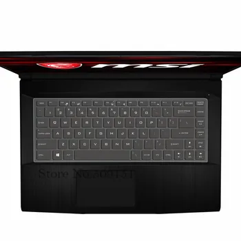 

Transparent TPU Keyboard Cover Skin Protector Guard For MSI GF63 8RC 8RD GS65 15.6 Inch Gaming Laptop GF 63 (2018 Release)