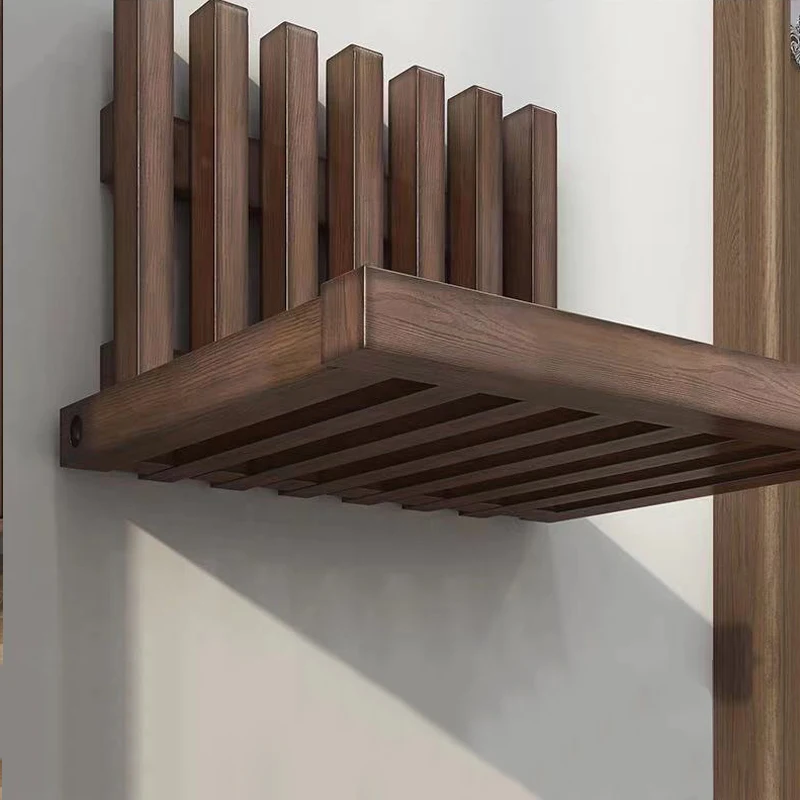 Ultra Thin Hidden Wall Hanging Folding Stool Porch Chair Shoe Changing Wall-Mounted Folding Bathroom Stool