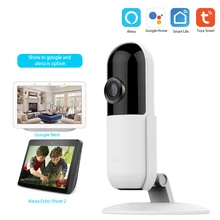 Tuya Smart Life WiFi IP Camera 1080P Home Security Mini Tuya Camera with Night Vision Infrared Two Way Audio EU Plug