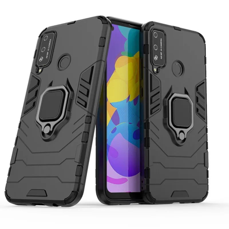 

Magnetic Ring Case For Huawei Honor Play 4T Pro Luxury Armor Stand Cover For Honor 30S 9A V30 V 30 S Soft Silicone Bumper Coque