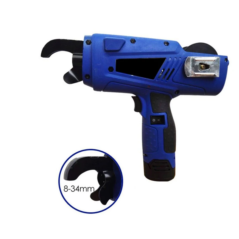 

8-34mm Handheld Automatic Rebar Tying Machine 8-34mm Electric Charging Type Reinforcing Steel Strapping Machine With Box