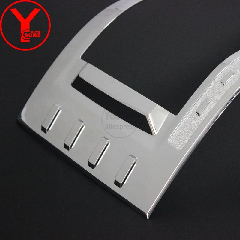 YCSUNZ хром задний фонарь абажур для лампы с металлическим каркаксом АБС пластик