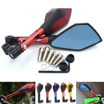 

Universal CNC aluminum alloy motorcycle rearview mirror 8 10mm For Yamaha FZR400RR FZR600 FZR600R FZR750R FZR1000 MT-09