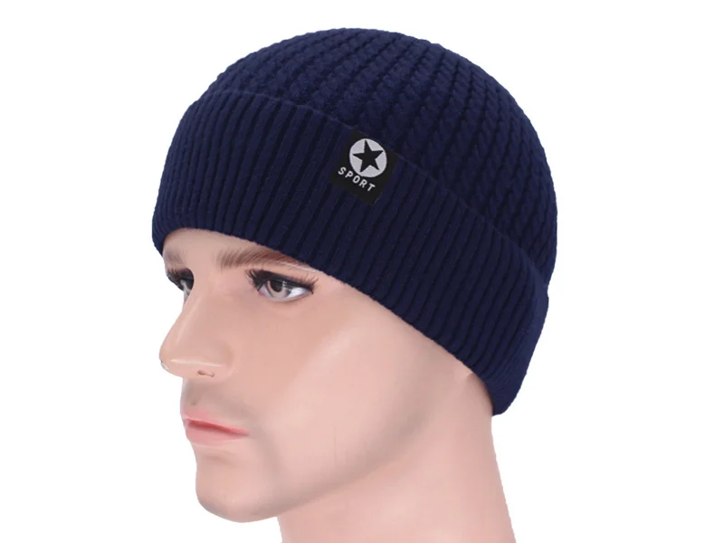 Бренд Skullies Beanies Мужская Зимняя Шапка-бини зимние шапки для мужчин шапка зимняя вязаная шапка женская шапка Homme мужская маска прочная чашка