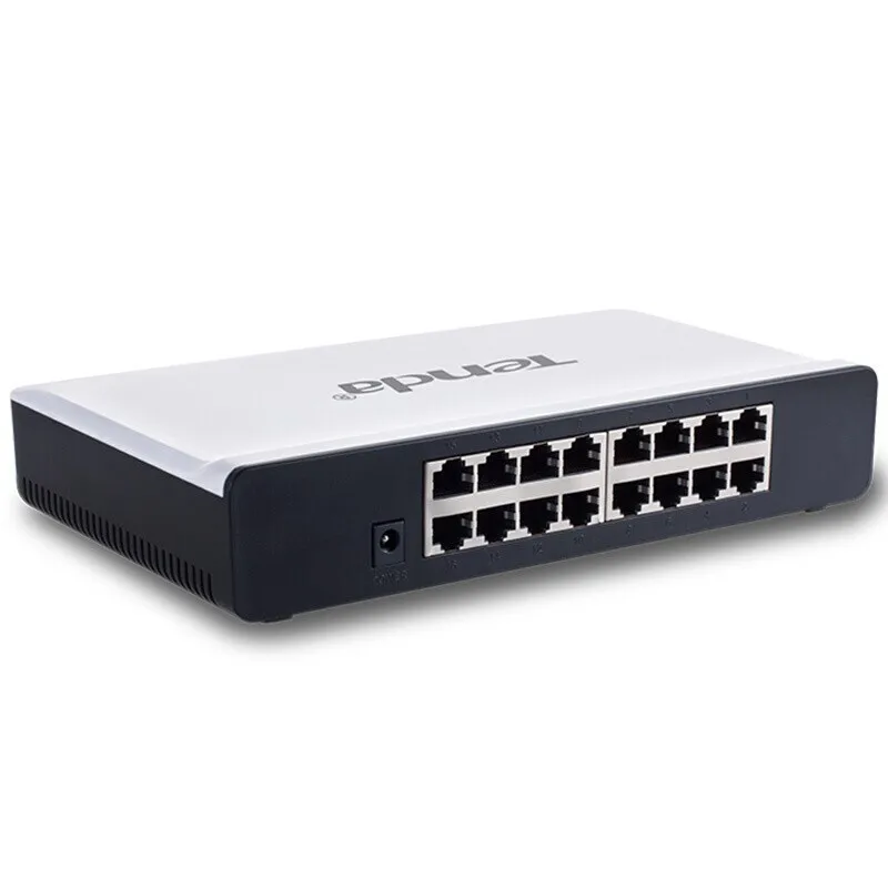 

Tenda S16 16 Mbps Ethernet Switch Wireless Router Monitor Network Port Current Divider