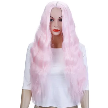 

LVHAN 26'' Long Kinky Curly Hair Wigs For African Americans Heat Resistant Synthetic Wigs For Women Multi-color optional