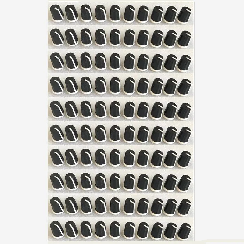 100pcs for pioneer DDJ-RR SB2 Mixer EQ Knob Cap / 180 Degree Potentiometer Rubber Knob Cap / Audio Volume Switch