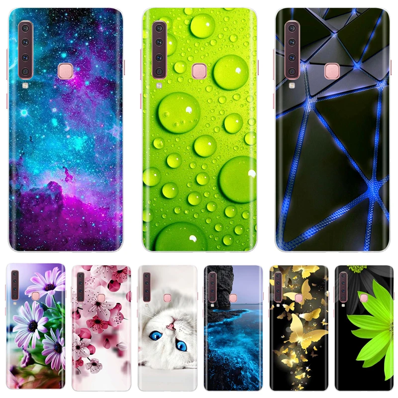 Silicone-Case-For-Samsung-Galaxy-A9-2018-Soft-Tpu-Transparent-Silicone ...