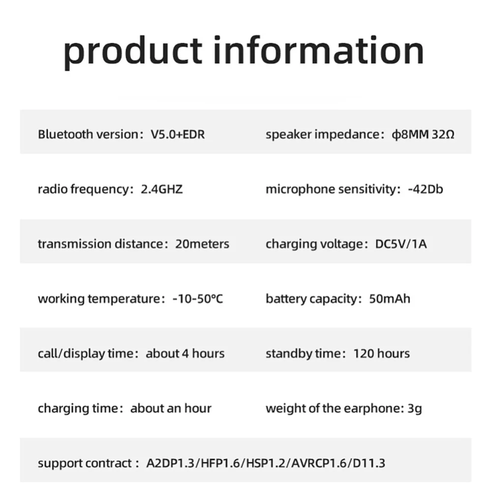 1 пара Bluetooth наушники V5.0 Touch беспроводные наушники стерео спортивные водонепроницаемые гарнитура громкой связи Мощный светодиодный дисплей с коробкой