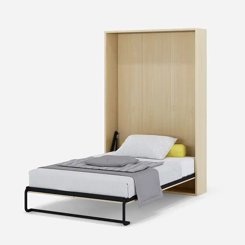 Home Wood Foldable Bed Bedroom Furniture Eco friendly