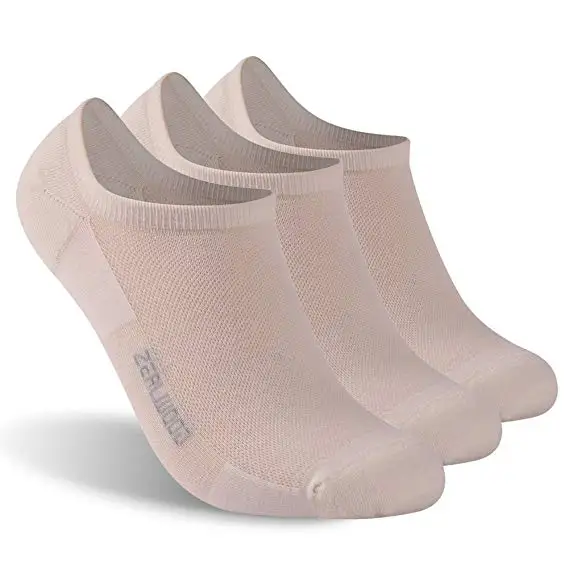 Спортивные носки, ZEALWOOD унисекс, шерсть мериноса, впитывающие влагу, ультра-светильник, носки для бега, 1/3 пар - Цвет: 3 pair white