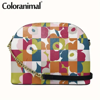 

Pretty Plaid Poppy Flower Printed Women Shoulder Bag High Capacity Crossbody Bag Lady Necessity Casual Messenger Bag Sac a main