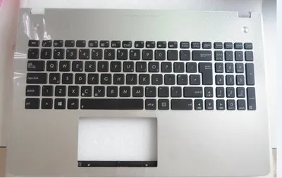 

Чехол для клавиатуры для ASUS N56, N56V, N56VB, N56VJ, N56VM, N56VV, N56VZ, с серебристой верхней крышкой