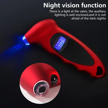

Portable High-precision Tyre Pressure Gauge Tester 0-150 PSI Tire Pressure Gauge Tire Pressure Monitoring Digital LCD Backlight